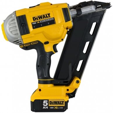 Akumuliatorinė viniakalė DEWALT DCN692P2, 18 V, 2x5,0 Ah 1