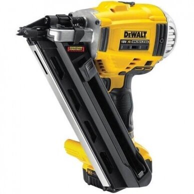 Akumuliatorinė viniakalė DEWALT DCN692P2, 18 V, 2x5,0 Ah