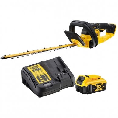 Akumuliatorinės gyvatovių žirklės DeWalt DCMHT563P1-QW, 55cm, 18V, 1x5Ah