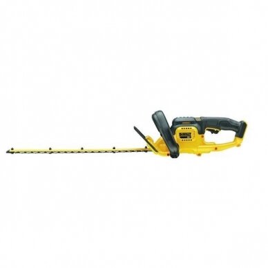 Akumuliatorinės gyvatvorių žirklės DeWalt DCMHT563N-XJ, 18 V, 55 cm (be akum. ir krov.)