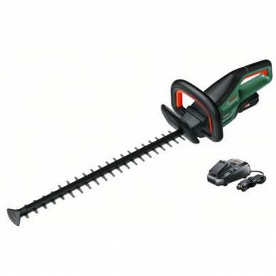 Akumuliatorinės gyvatvorių žirklės BOSCH Universal Hedge Cut 18-55, 18 V, 2,5 Ah