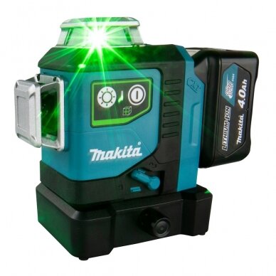 Akumuliatorinis 360° CXT ® lazerinis nivelyras Makita SK700GD 1