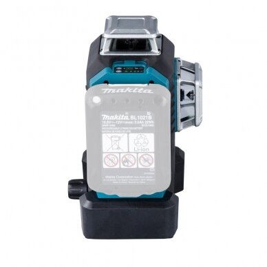 Akumuliatorinis 360° CXT ® lazerinis nivelyras Makita SK700GD 7