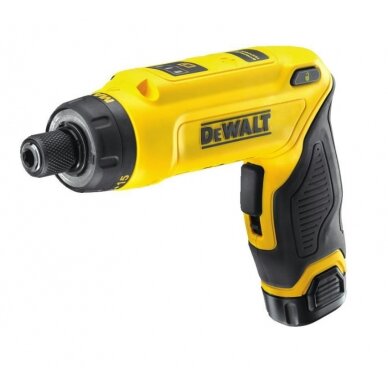 Akumuliatorinis atsuktuvas GYRO DCF680G2 7,2V 1,0 Ah, DeWalt 1