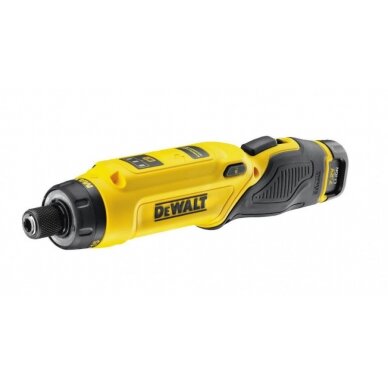 Akumuliatorinis atsuktuvas GYRO DCF680G2 7,2V 1,0 Ah, DeWalt 2