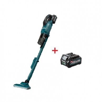 Akumuliatorinis cikloninis dulkių siurblys Makita CL003GZ, 40 V + DOVANA BL4025