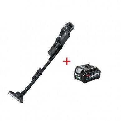 Akumuliatorinis cikloninis dulkių siurblys Makita CL003GZ04, 40 V + DOVANA BL4025