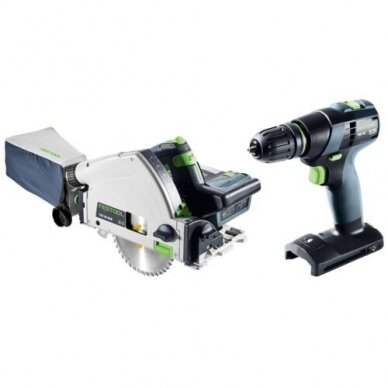 Akumuliatorinis Combo rinkinys, universalusis Festool TSC 55 K/TXS 18/TB M 137 (578024) 2