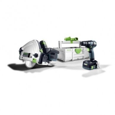 Akumuliatorinis Combo rinkinys, universalusis Festool TSC 55 K/TXS 18/TB M 137 (578024) 1