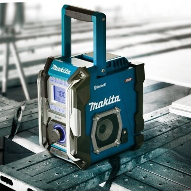 Akumuliatorinis darbinis Bluetooth radijas Makita MR002GZ 9