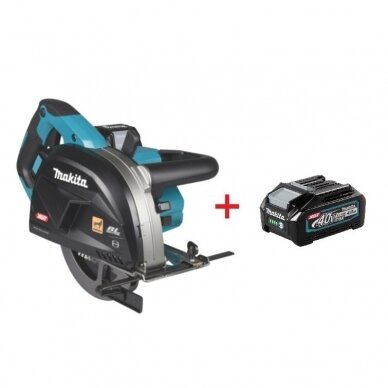 Akumuliatorinis diskinis metalo pjūklas Makita CS002GZ, 40V + DOVANA BL4040