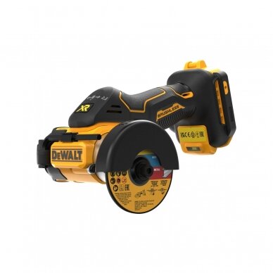 Akumuliatorinis diskinis pjūklas Dewalt DCS438N-XJ, 18 V (be akum. ir krov.)