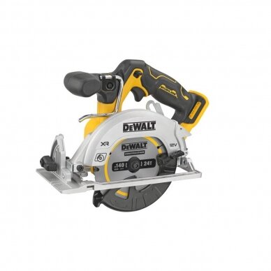 Akumuliatorinis diskinis pjūklas DeWalt DCS512N-XJ, 12 V (be akum. ir krov.)