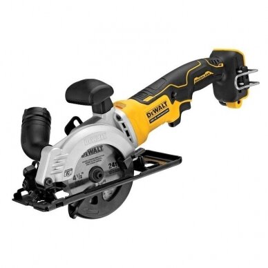 Akumuliatorinis diskinis pjūklas Dewalt DCS571N-XJ, 18V (be akum. ir krov.)