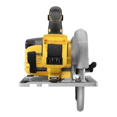 Akumuliatorinis diskinis pjūklas DeWalt DCS572N-XJ; 18 V 2