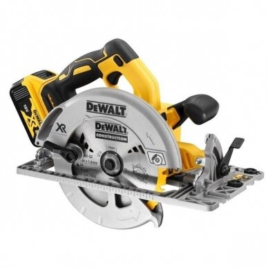 Akumuliatorinis diskinis pjūklas DeWalt DCS572NT-XJ, 18 V, (be akum. ir krov.) 1