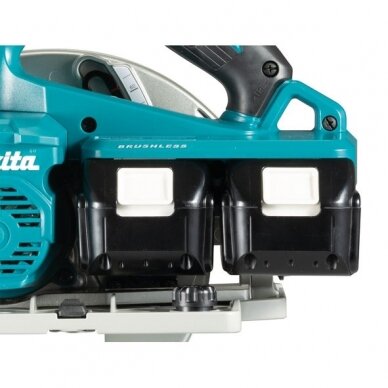 Akumuliatorinis diskinis pjūklas Makita DHS782Z, 2x18V 1