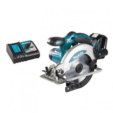 Akumuliatorinis diskinis pjūklas Makita DSS610RM1, 18V, 4,0Ah