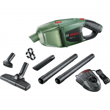 Akumuliatorinis dulkių siurblys Bosch EasyVac 12 (1x2,5 Ah), 12 V