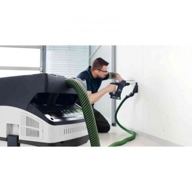 Akumuliatorinis dulkių siurblys CLEANTEC Festool CTLC MIDI I-Basic, 18 V, (be akum. ir krov.), (577066) 2