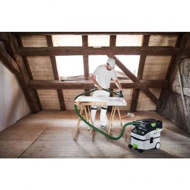 Akumuliatorinis dulkių siurblys CLEANTEC Festool CTLC MIDI I-Basic, 18 V, (be akum. ir krov.), (577066) 3