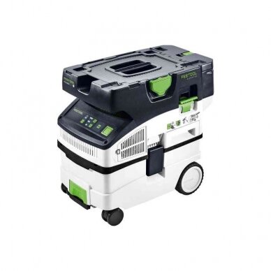 Akumuliatorinis dulkių siurblys CLEANTEC Festool CTLC MIDI I-Plus, 18 V, 4 x 5,0 Ah, (577671) 1