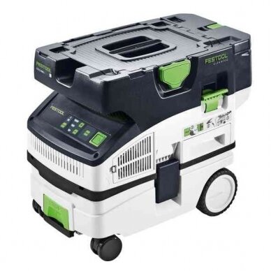 Akumuliatorinis dulkių siurblys CLEANTEC Festool CTLC MINI I-Basic, 18 V, (be akum. ir krov.), (577065) 1