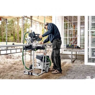 Akumuliatorinis dulkių siurblys CLEANTEC Festool CTLC MINI I-Basic, 18 V, (be akum. ir krov.), (577065) 3