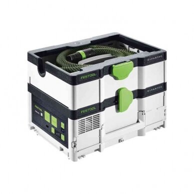 Akumuliatorinis dulkių siurblys CLEANTEC Festool CTLC SYS HPC 4,0 I-Plus, 18 V, 4 x 4,0 Ah, (576944) 1