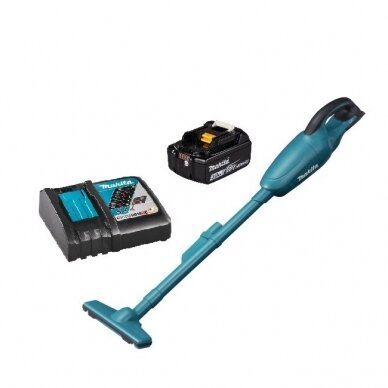 Akumuliatorinis dulkių siurblys Makita DCL180BRF, 18V, 3,0Ah