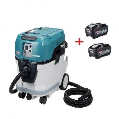 Akumuliatorinis dulkių siurblys Makita VC006GMZ01, 40 V, (be akum. ir krov.) +DOVANA 2xBL4050F