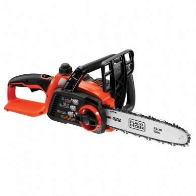 Akumuliatorinis grandininis pjūklas GKC1825L20 18V 2Ah 25 cm, Black+Decker