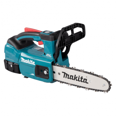 Akumuliatorinis grandininis pjūklas Makita DUC254RTE, 18 V, 2x5,0 Ah, 25 cm 2