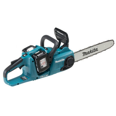 Akumuliatorinis grandininis pjūklas Makita DUC353PG2, 2x18 V, 2x 6,0 ah 1