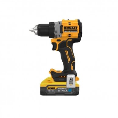 Akumuliatorinis gręžtuvas DeWalt DCD800H2T-QW, 18V, 2x5.0 Ah 1