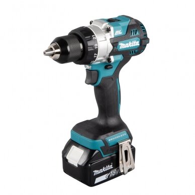 Akumuliatorinis gręžtuvas Makita DDF486RTJ, 18 V, 130 Nm 1