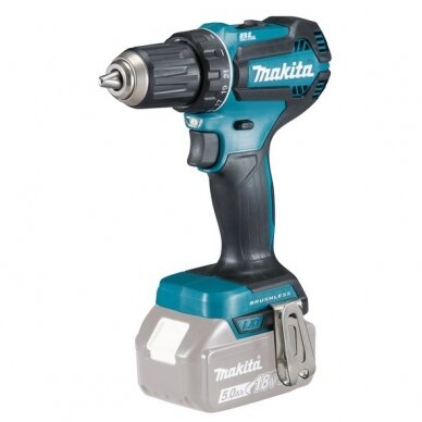 Akumuliatorinis suktuvas-gręžtuvas Makita DDF485RFJ, 18V, 2x3,0Ah 1