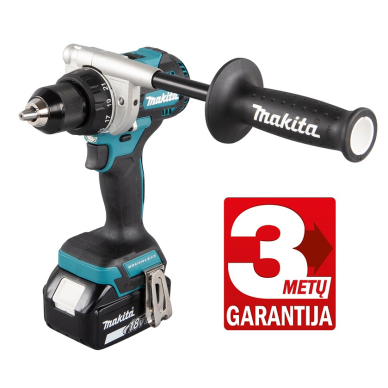 Akumuliatorinis gręžtuvas Makita DDF486Z 18V, 130Nm