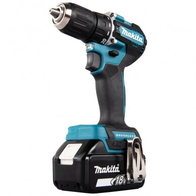 Akumuliatorinis gręžtuvas Makita DDF487RTJ, 18V, 2x5Ah (3 metų garantija) 5