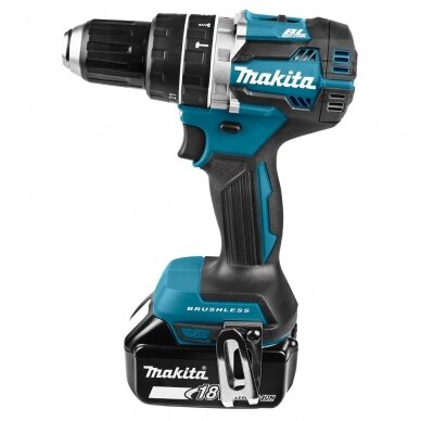 Akumuliatorinis gręžtuvas Makita DHP484RTJ, 18 V, 2x 5,0 Ah Li-ion 1