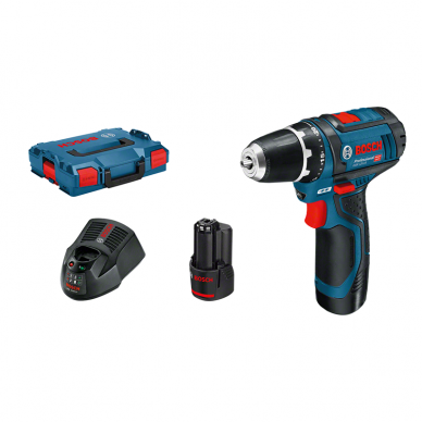 Akumuliatorinis gręžtuvas-suktuvas Bosch GSR 12V-15  Professional