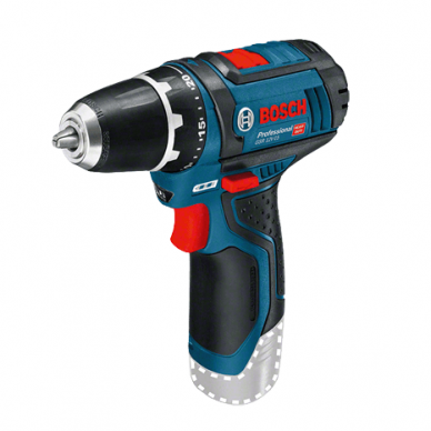 Akumuliatorinis gręžtuvas-suktuvas Bosch GSR 12V-15 Professional (solo, 0601868101)