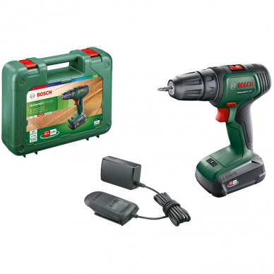 Akumuliatorinis gręžtuvas-suktuvas Bosch UniversalDrill18 (1x1,5)