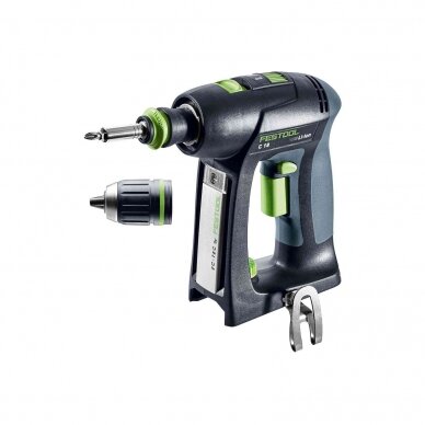 Akumuliatorinis gręžtuvas-suktuvas Festool C 18-Basic, 18 V, (be akum. ir krov.), (576434) 1