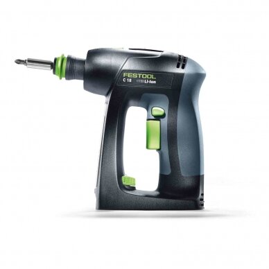 Akumuliatorinis gręžtuvas-suktuvas Festool C 18-Basic-4,0, 18 V+dovana akumuliatorius (577050) 3