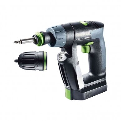 Akumuliatorinis gręžtuvas-suktuvas Festool CXS 2,6-Plus (576092) 1