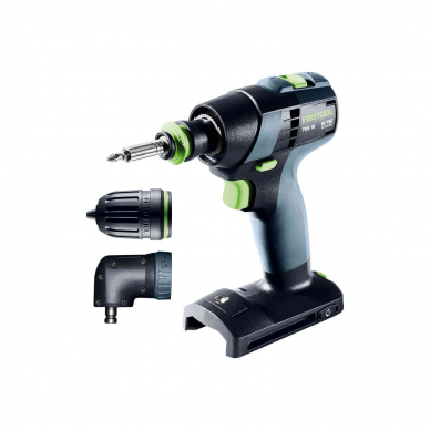 Akumuliatorinis gręžtuvas-suktuvas Festool TXS 18-Basic-Set, 18 V, (be akum. ir krov.), (577335) 1