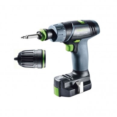 Akumuliatorinis gręžtuvas-suktuvas Festool TXS 2,6-Plus (576101) 1