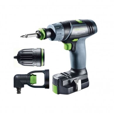 Akumuliatorinis gręžtuvas-suktuvas Festool TXS 2,6-Set (576102) 1