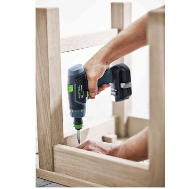 Akumuliatorinis gręžtuvas-suktuvas Festool TXS 2,6-Set (576102) 5